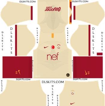 Galatasaray SK Away Kit 19-20 Dream League Soccer Kits