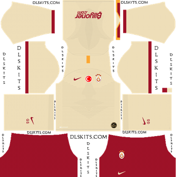 Galatasaray SK Away Kit 2019-20 Dream League Soccer Kits