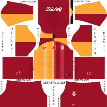 Galatasaray SK Home Kit 2019-20 Dream League Soccer Kits