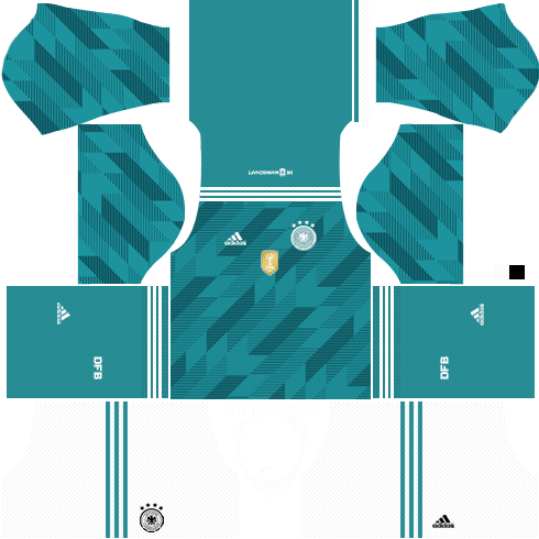 Germany Dream League Soccer Kits FIFA World Cup 2018 (Away)