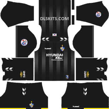 Goalkeeper AFC Ulsan Hyundai Away Kit 2019 - DLS Kits - Dream League Soccer Kits URL 512x512
