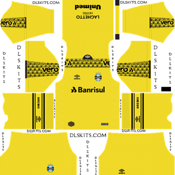 Gremio Goalkeeper Home Kit 2019-2020 - DLS 19 Kits - Dream League Soccer Kits URL