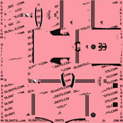 Inter Miami 2024-25 Dream League Soccer Kits | DLS Kits 2025 & Logo 512x512 Inter Miami 2024 Home Dream League Soccer Kits