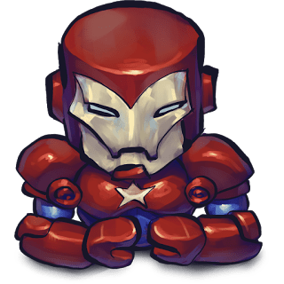 Dream League Soccer Logo IronMan