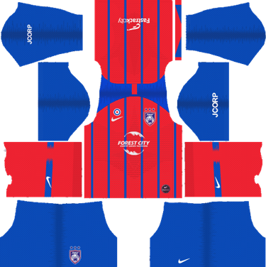 Johor Darul Takzim Home Kits 2019 - Dream League Soccer Kits 2019