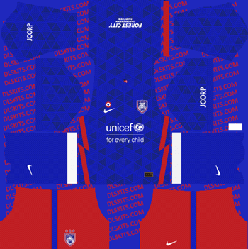 Johor Darul Takzim JDT Away Dream League Soccer Kit 2021 for DLS 2019