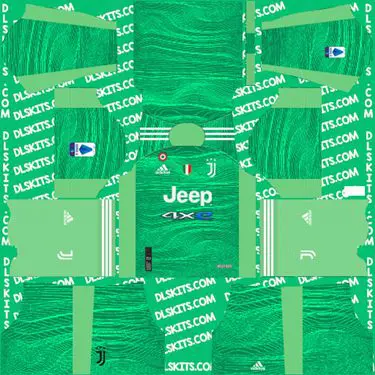 Juventus 2021 Goalkeeper Home Dream League Soccer Kit for DLS 2019