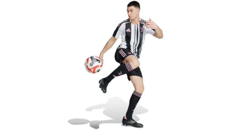 Juventus 2025-26 Dream League Soccer Kits For DLS 26 Serie A/UEFA Juventus F.C. 2025-26 Home Kit for Serie A and UEFA