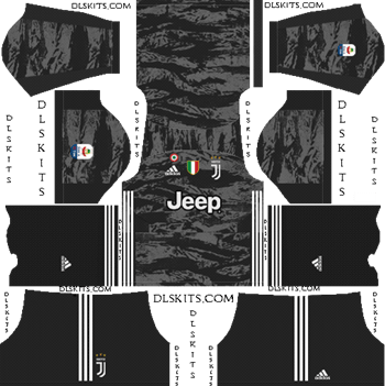 Juventus Goalkeeper Home Kit 2019-2020 - DLS 19 Kits - Dream League Soccer