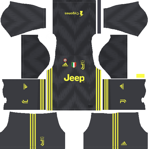 Third Dream League Soccer Juventus 2018-19 Kits URL 512x512