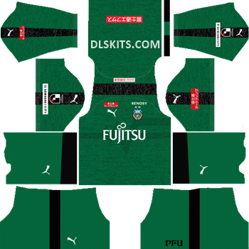Kawasaki Frontale 2019 Kits - Dream League Soccer Kits & Logo Kawasaki Frontale Goalkeeper Home Kit 2019 - DLS Kits - Dream League Soccer Kits URL 512x512