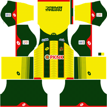Dream League Soccer Kits - Kedah Home Kit 2019 - DLS 19 Kits