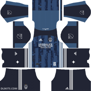 LA Galaxy Kits 2019 - Dream League Soccer Kits & Logo LA Galaxy Away Kit 2019 - DLS 19 Kits - Dream League Soccer Kits URL 512x512