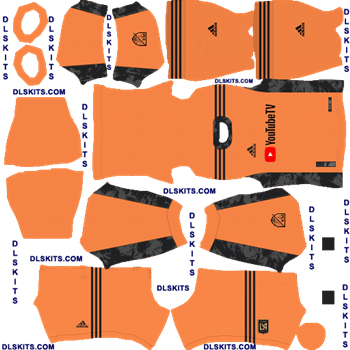 LAFC 2020 Goalkeeper Home Dream League Soccer Kits