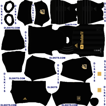 Los Angeles FC 2020 Dream League Soccer Kits – DLS 20 Kits