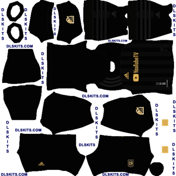 LAFC 2020 Home Dream League Soccer Kits