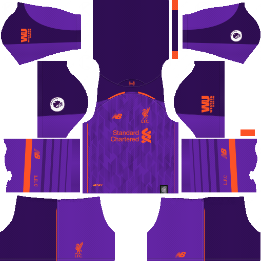 Dream League Soccer Liverpool Kits 2018-19 Season