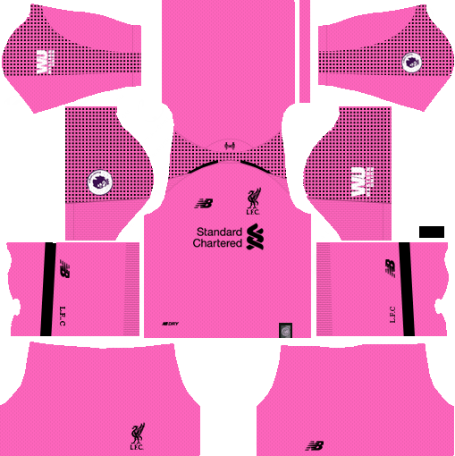 Goalkeeper Liverpool Kit 2018-19 Dream League Soccer Kits