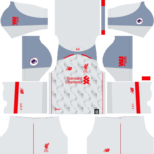 Liverpool Kit 2018-19 Dream League Soccer Kits