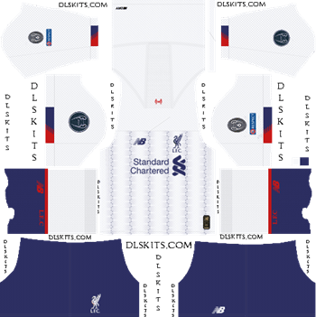 Liverpool Away Champions League 2019-20 - DLS 19 Kits - Dream League Soccer Kits