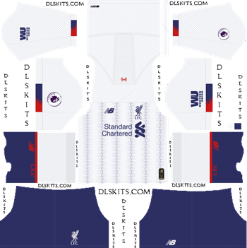 Dream League Soccer Kits Liverpool FC 2019-20 Away Kit