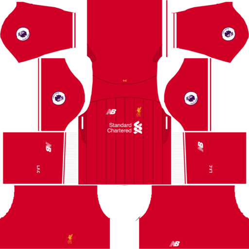 F.C. Liverpool Dream League Soccer Kits & Logo URL 2017-2018