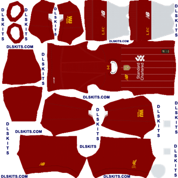 Liverpool FC 2019 Home Dream League Soccer Kits