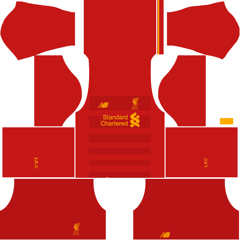 Liverpool FC 2016-2017 Dream League Soccer Kits & Logo
