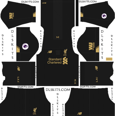 liverpool goalkeeper home kit 2019-2020 - DLS 19 Kits - Dream League Soccer 512x512 kits url