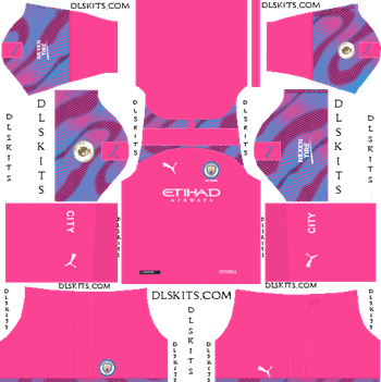 Manchester City 2019-2020 Dream League Soccer Kits & Logo Dream League Soccer Kits Manchester City Goalkeeper Away Kit 2019-20