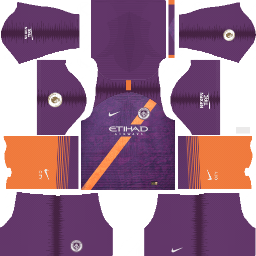 Manchester City Third Kit 2018-19 - Dream League Soccer Kits