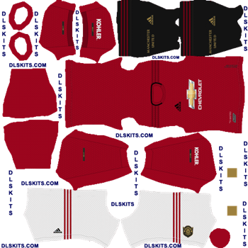 Manchester United 2019 Kits for Dream League Soccer 2020 Manchester United 2019 Home Kit Dream League Soccer 2020