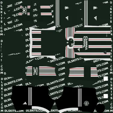 Manchester United Away 2023-24 Dream League Soccer Kits DLS 23 Kits