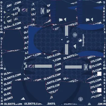 Manchester United Away Kit 2024 Dream League Soccer