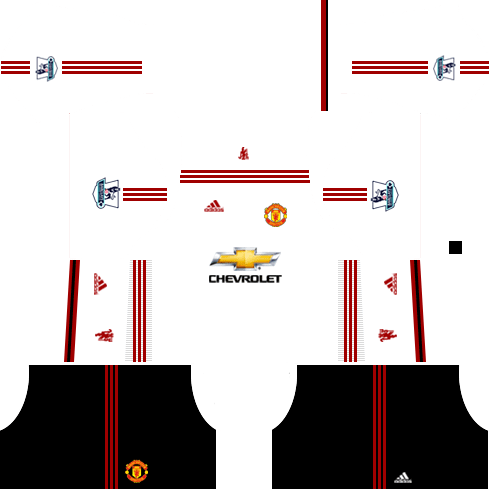 Manchester United Away 2015-2016 Dream League Soccer Kits URL 512x512