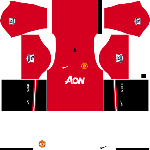 Manchester United Kit 512x512 Dream League Soccer Kits 2013-14 URL