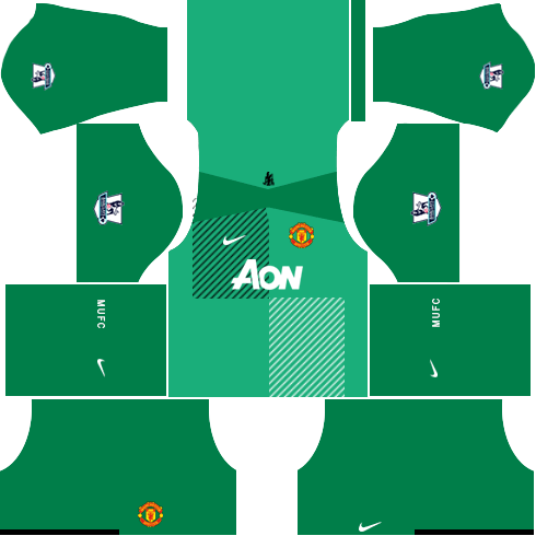 Manchester United Kit 512x512 Dream League Soccer Kits Third 2013-14 Goalkeeper