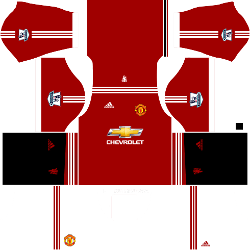 Manchester United 2015-2016 Dream League Soccer Kits URL 512×512