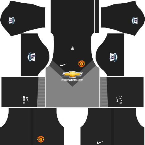 Goalkeeper Away Manchester United 2014-2015 Dream League Soccer Kits URL 512x512