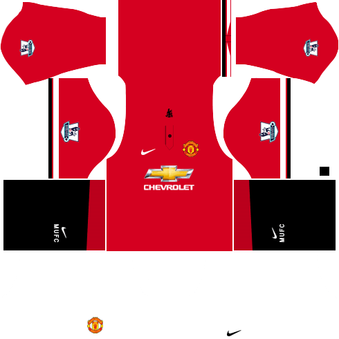 Manchester United 2014-2015 Dream League Soccer Kits URL 512x512