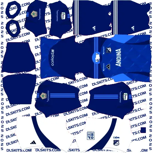 Millonarios FC 2025-26 Liga BetPlay Dream League Soccer Kits