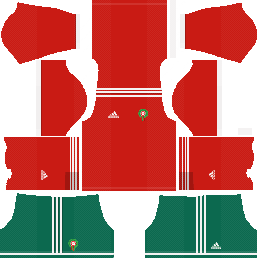 Morocco FIFA 2018 World Cup Dream League Soccer Kits