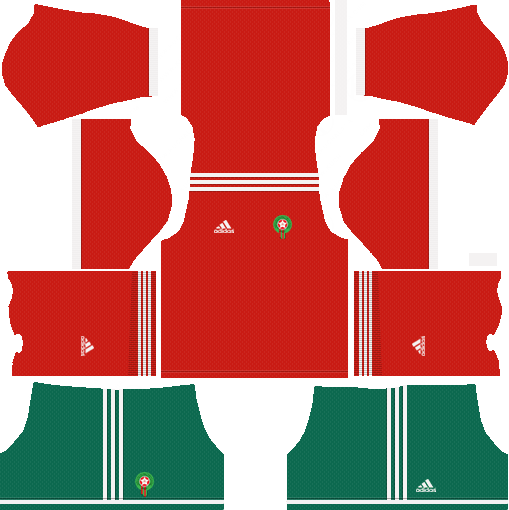 Morocco FIFA 2018 World Cup Dream League Soccer Kits URL 512x512
