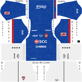 Muangthong United FC Away Kit 2019 - DLS 19 Kits - Dream League Soccer Kits URL