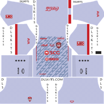 Muangthong United FC Goalkeeper Home Kit 2019 - DLS 19 Kits - Dream League Soccer Kits 512x512 URL