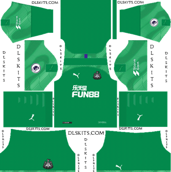 Dream League Soccer Kits Newcastle United FC Goalkeeper Home Kit 2019