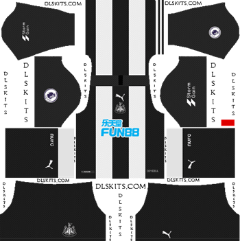 Dream League Soccer Kits Newcastle United FC Home Kit 2019