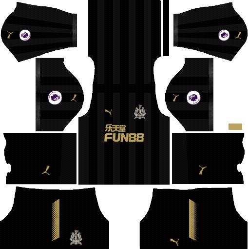 Dream League Soccer Kits Newcastle United 2017-18 Kit & Logo URL Newcastle United Dream League Soccer Kits 2017-18 512x512 URL