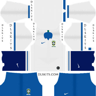 Nike Brazil Copa America Home Kit 2019 - DLS 19 Kits - Dream League Soccer 512x512 Kits