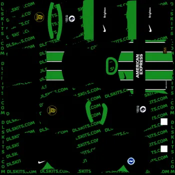 Nike Brighton FC Dream League Soccer Away Kits 2023-24